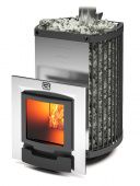 Банная печь Теплодар Домна-Сетка 20 ЛК Панорама