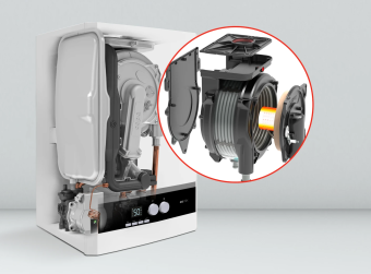 Газовый котёл отопления COPA Eomix конденсационный одноконтурный 24 кВт