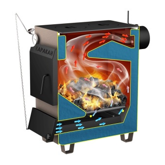 Котёл отопления СТЭН Каракан 14ТПЭ 3 для частного дома