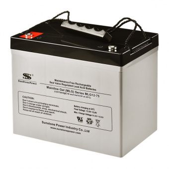 Аккумулятор SunStonePower MLG12-75 GEL