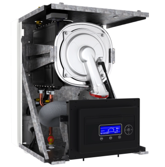 Газовый котёл отопления Hermes Wallcon настенный конденсационный котел 125 кВт