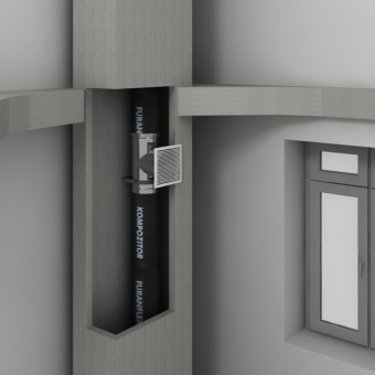 Купить FuranFlex Ventilflex гибкие воздуховоды   Ø300  по низкой цене от производителя в Новосибирске