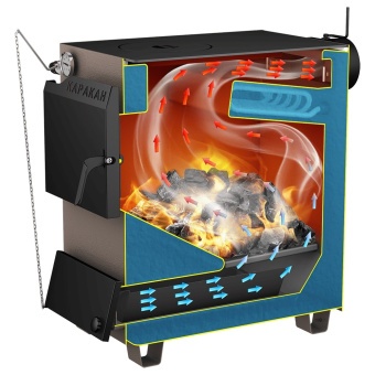 Котёл отопления СТЭН Каракан 20ТПЭВ 3 для частного дома