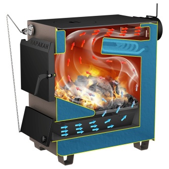 Котёл отопления СТЭН Каракан 16ТПЭВ 3 для частного дома