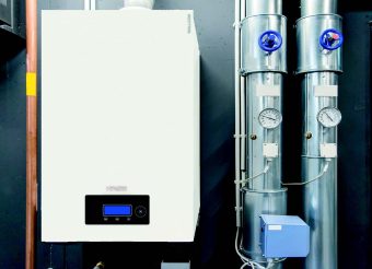 Газовый котёл отопления Hermes Wallcon настенный конденсационный котел 125 кВт